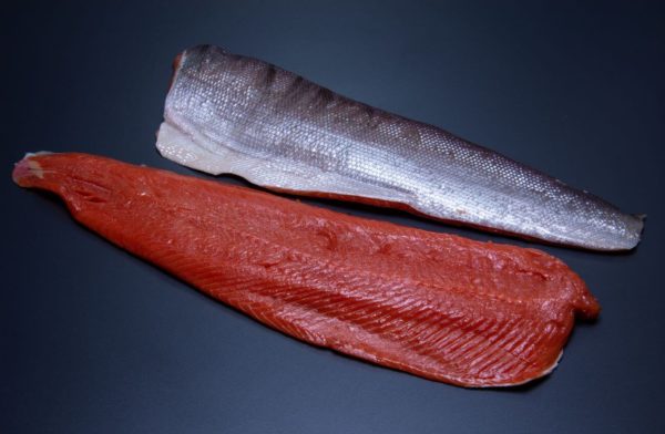 Filet saumon SAUVAGE D'ALASKA a/peau
