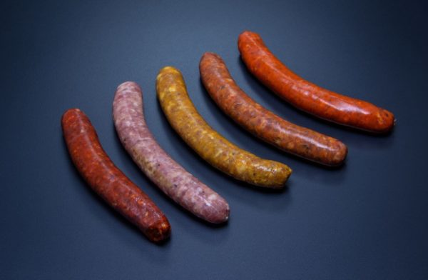 Chipolata Porc exotique (Paprika, Carry , Poivron)